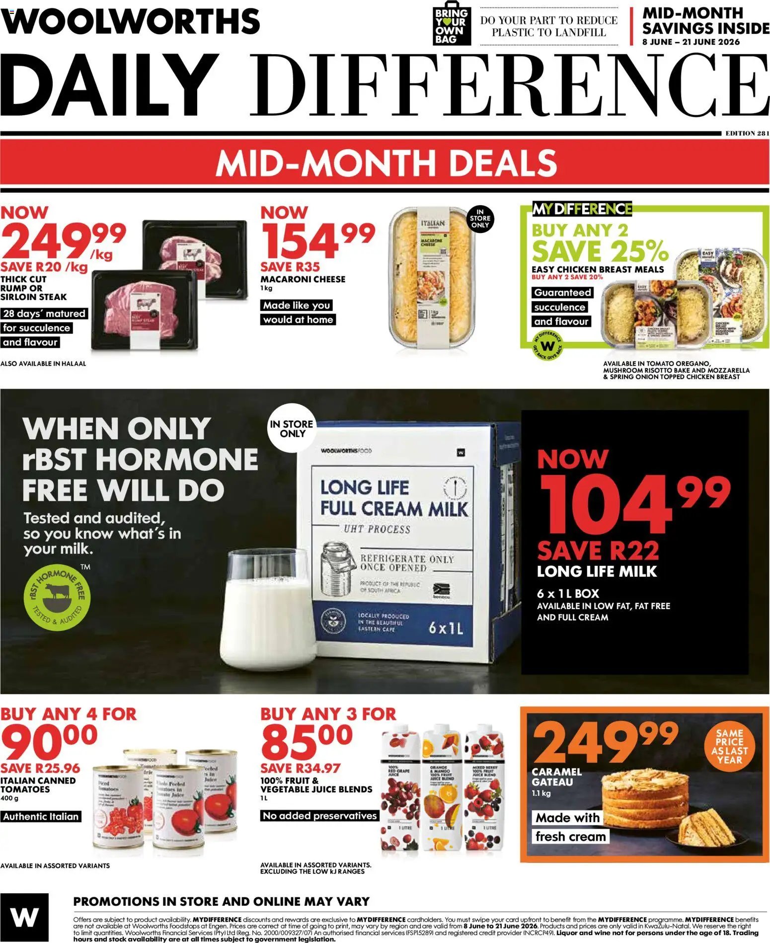 Woolworths Specials