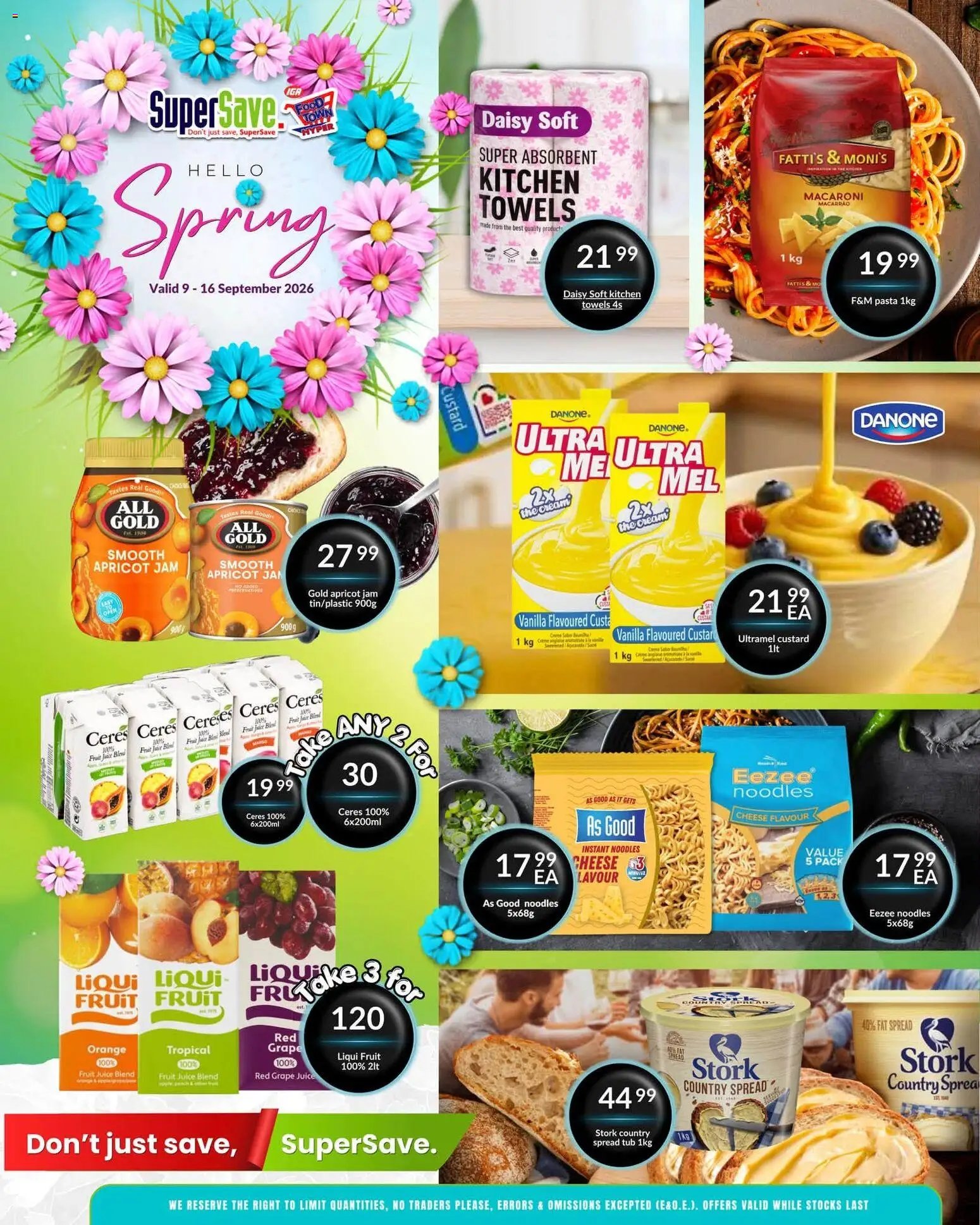 Super Save Specials