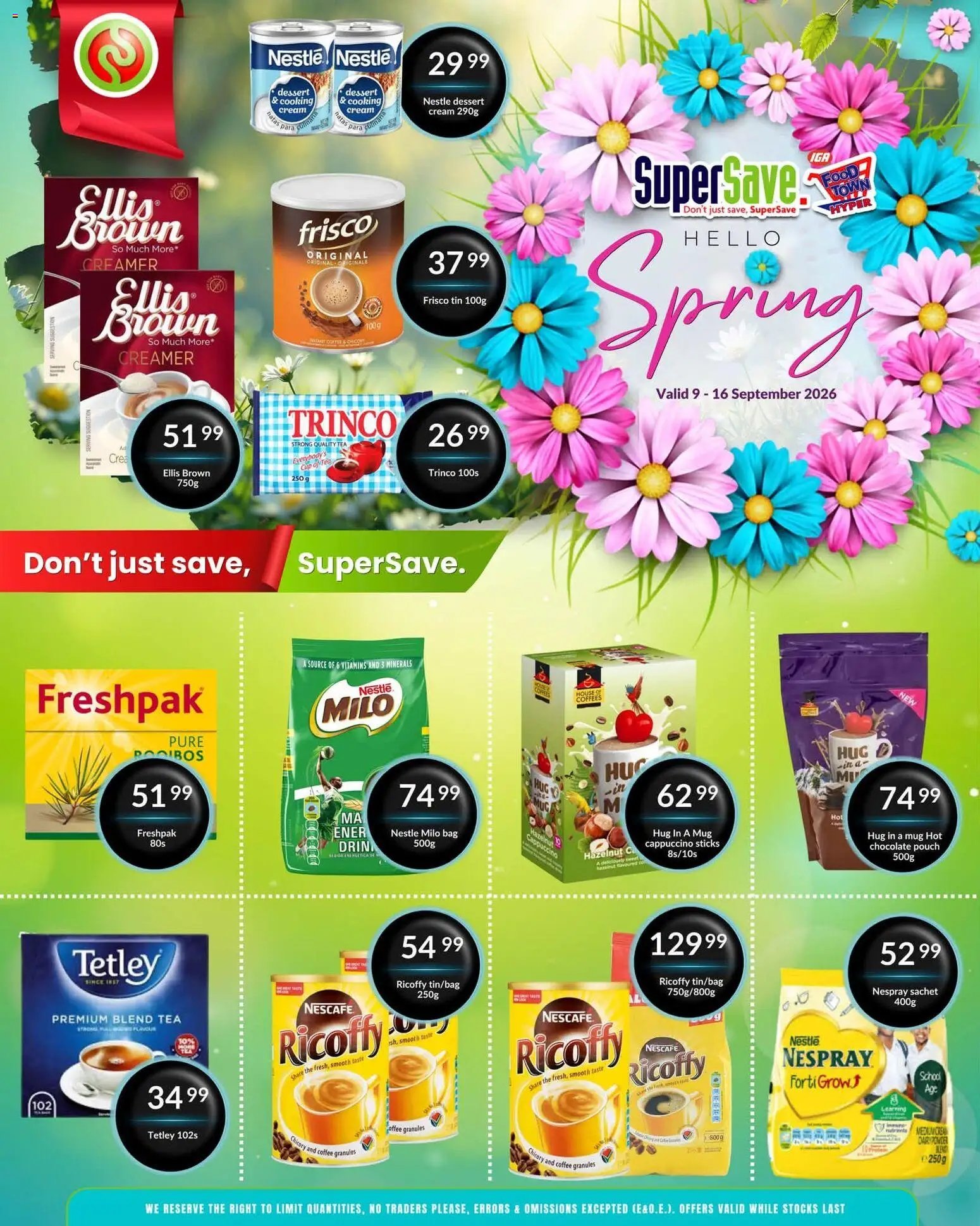 Super Save Specials