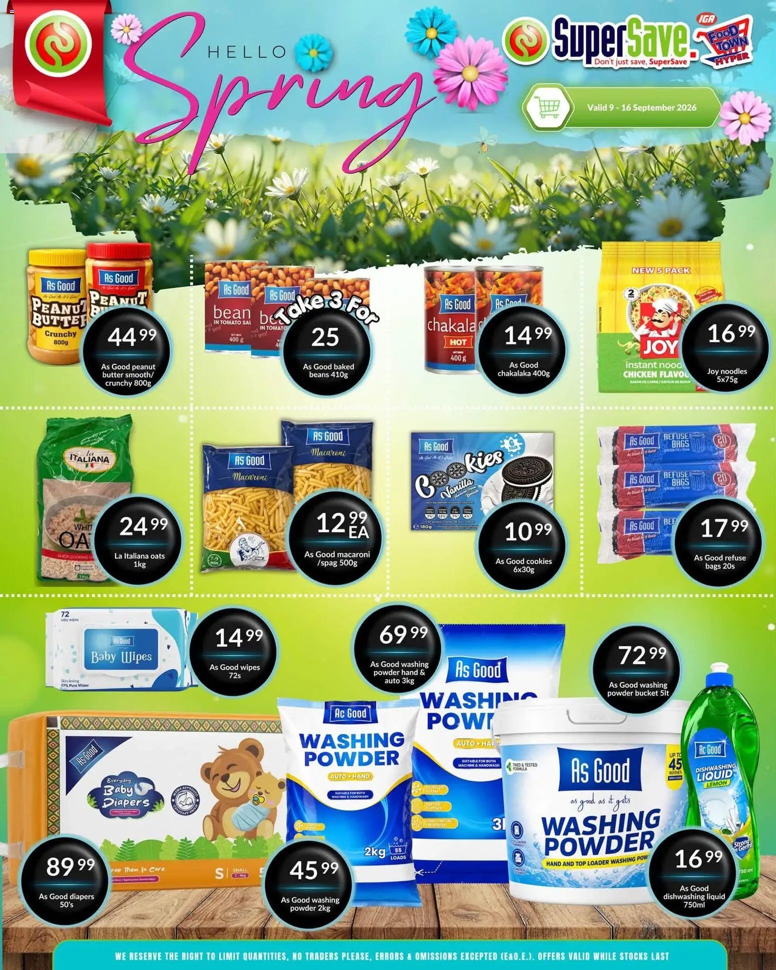 Super Save Specials