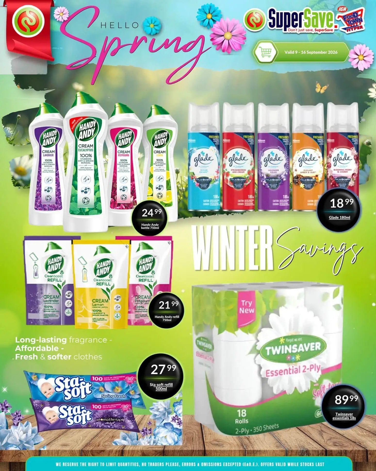 Super Save Specials