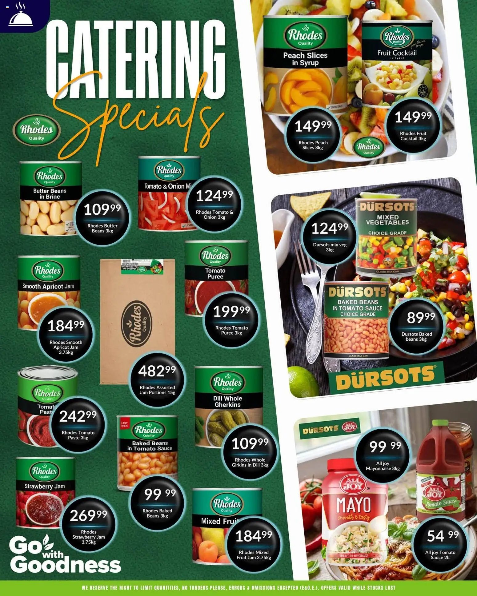 Super Save Catering Specials