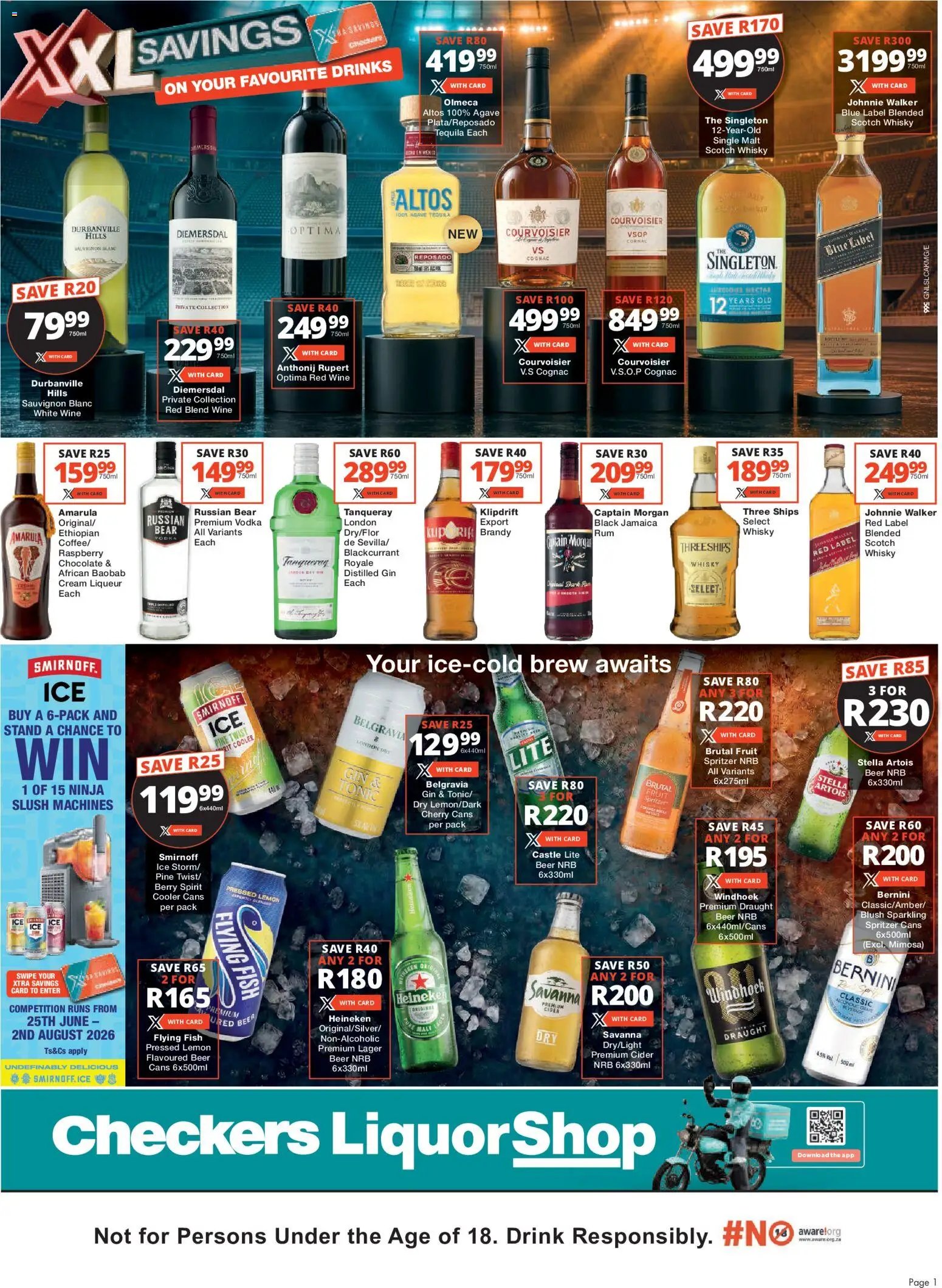 Checkers Gauteng - LiquorShop XXL Savings Promotion
