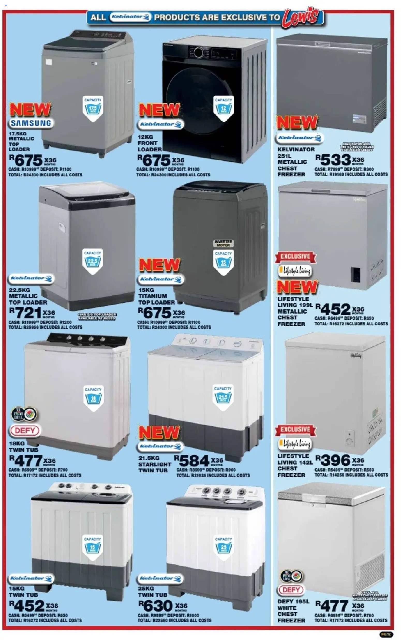 Lewis Stores South Africa Brochure