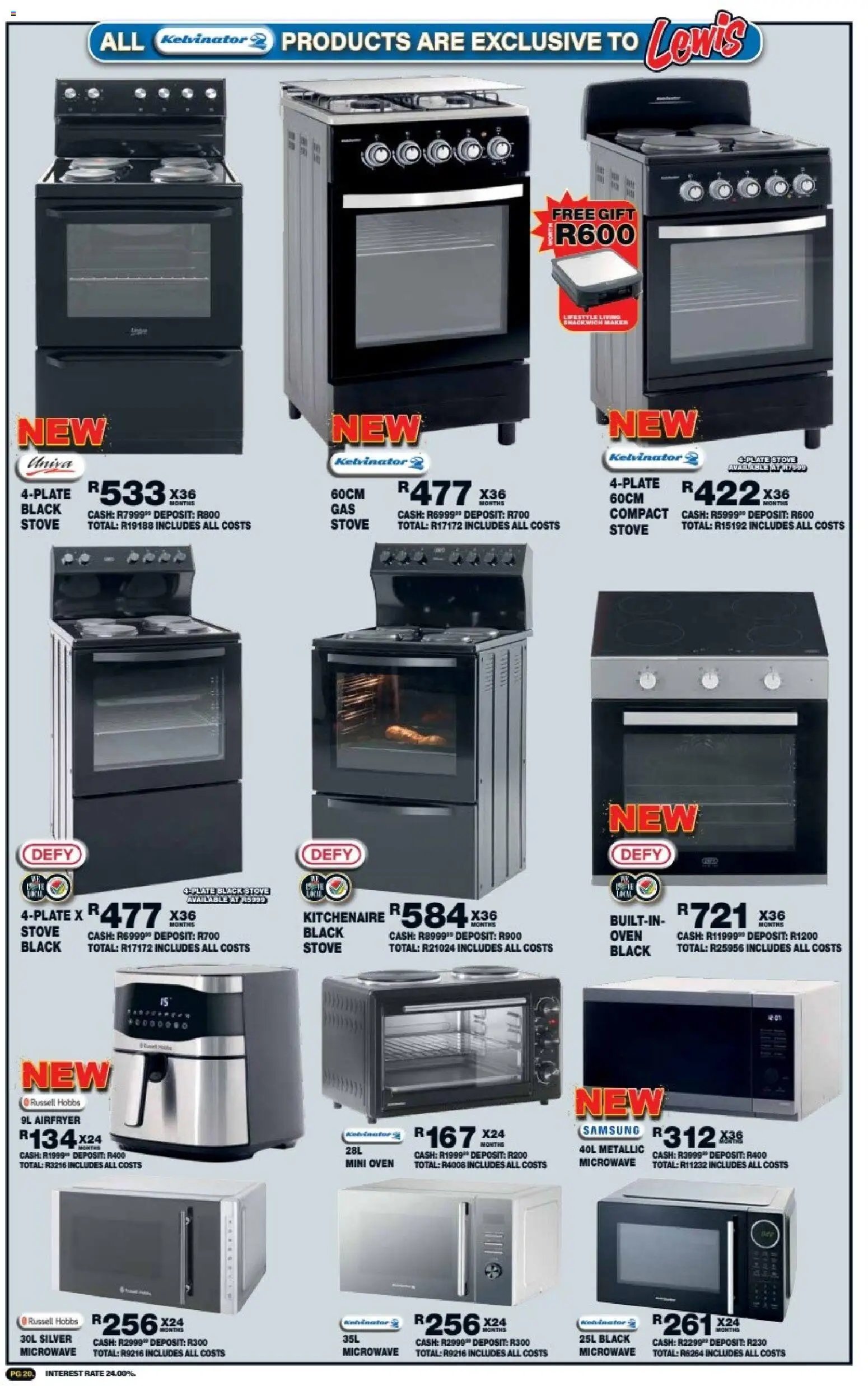 Lewis Stores South Africa Brochure