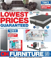 OK Furniture - RSA Specials (2025-07-21 - 2025-08-10)
