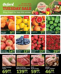 Oxford Freshmarket Tuesday Sale