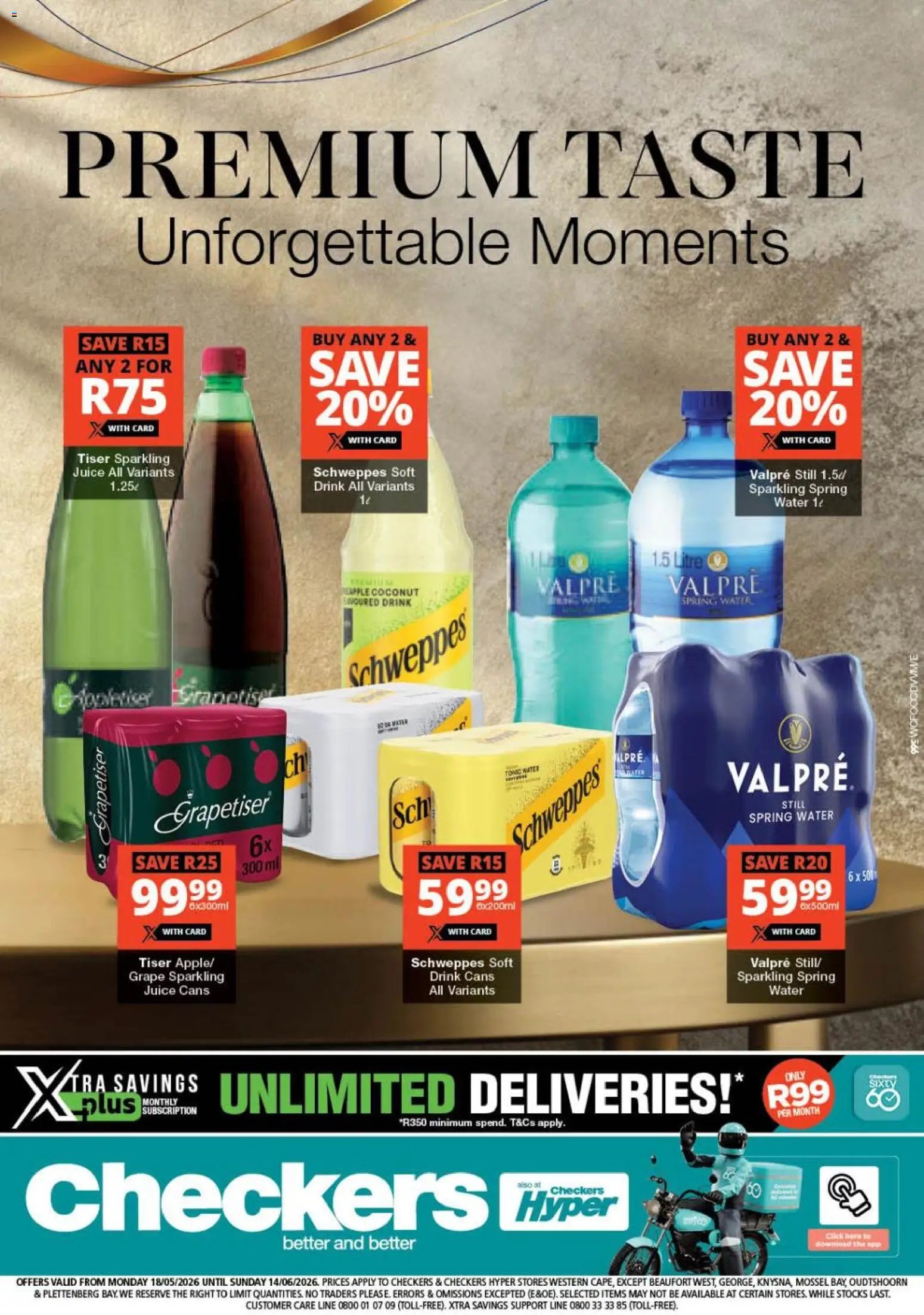 Checkers - Western Cape - Beverages Promotion