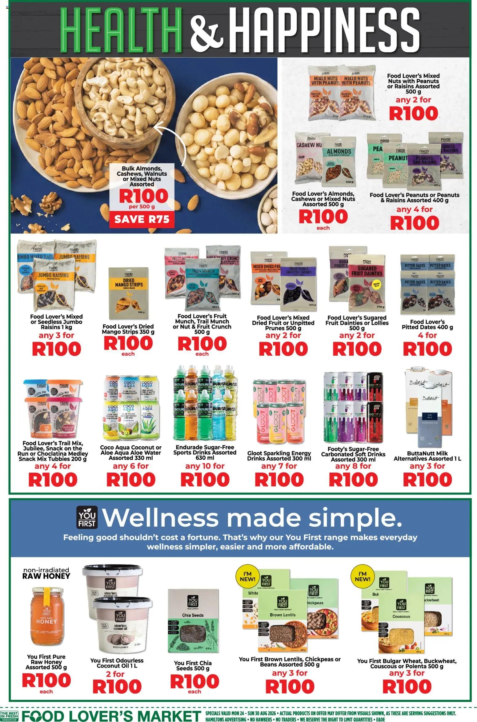 Food Lover's Market Inland Provinces - 100Buck Deals