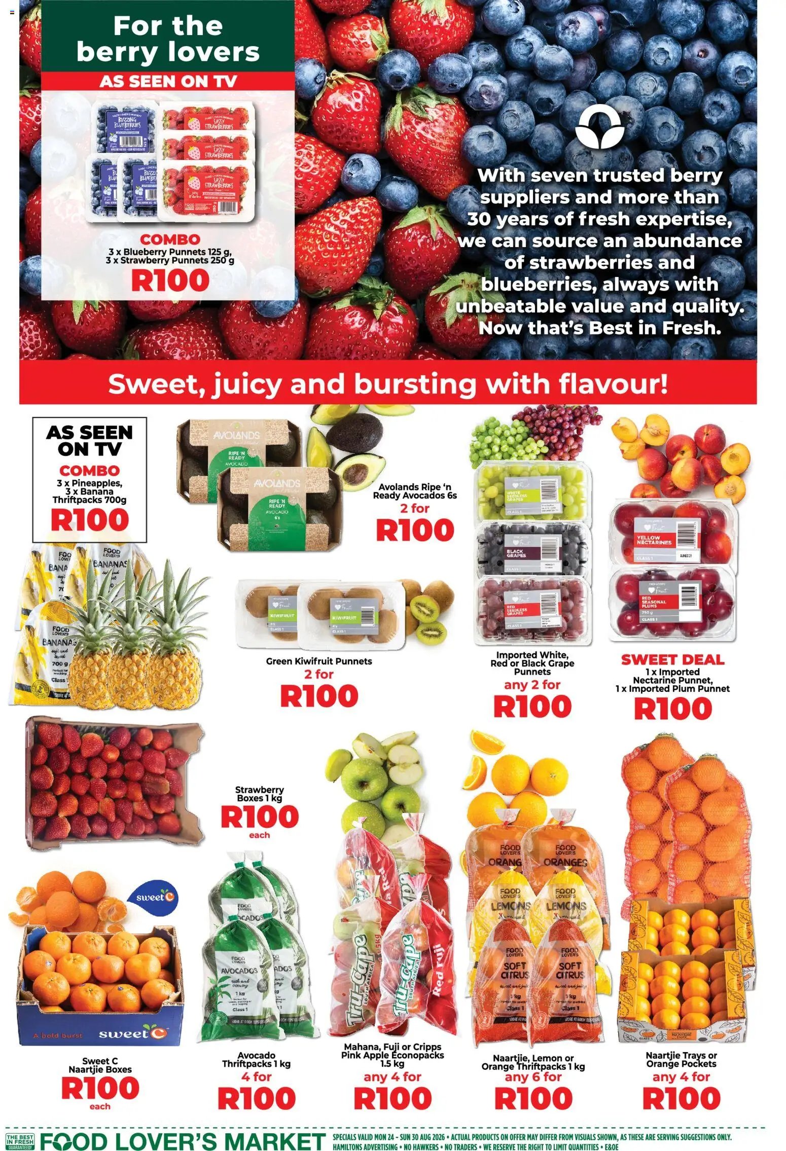 Food Lover's Market Inland Provinces - 100Buck Deals