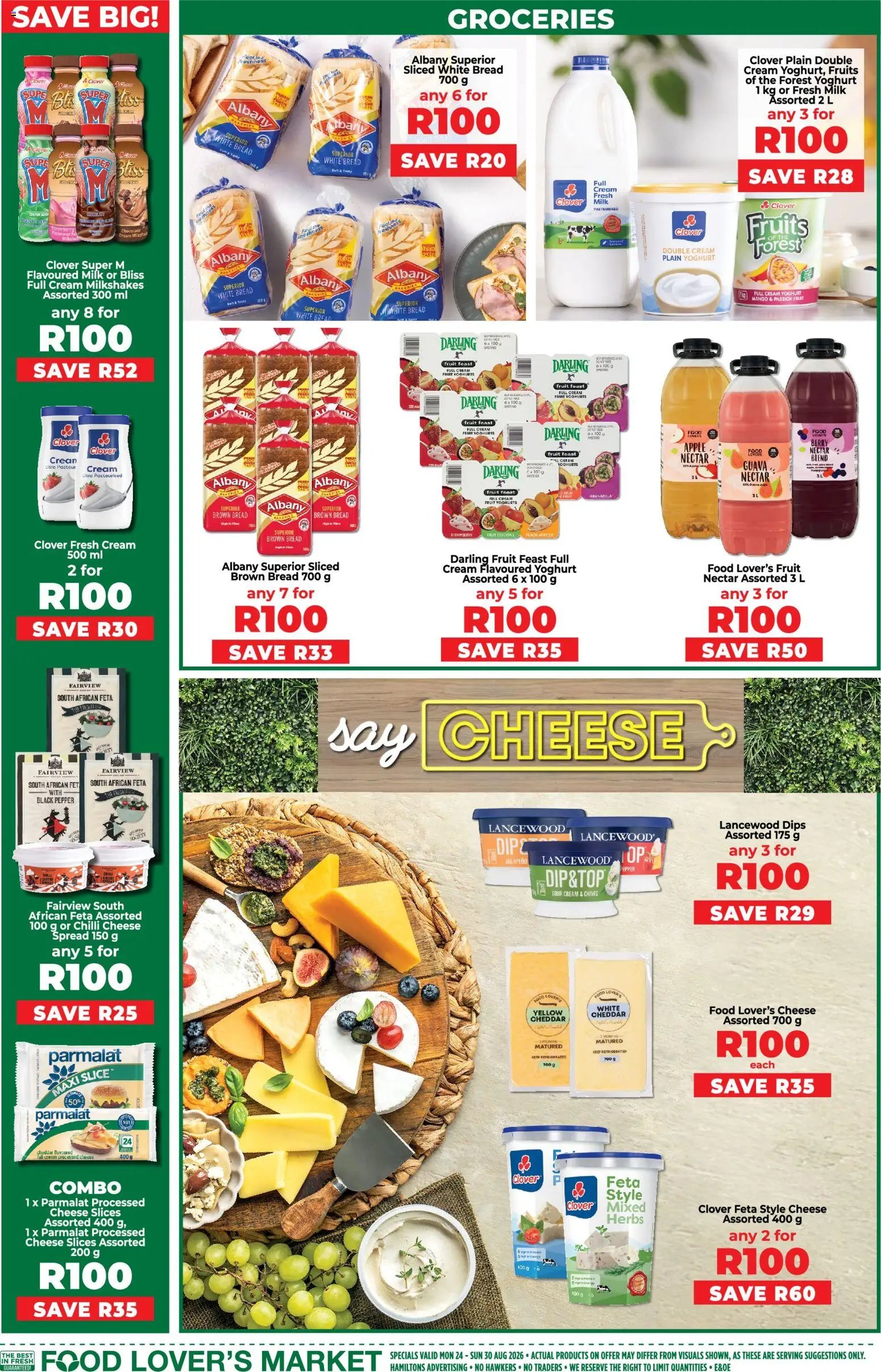 Food Lover's Market Inland Provinces - 100Buck Deals