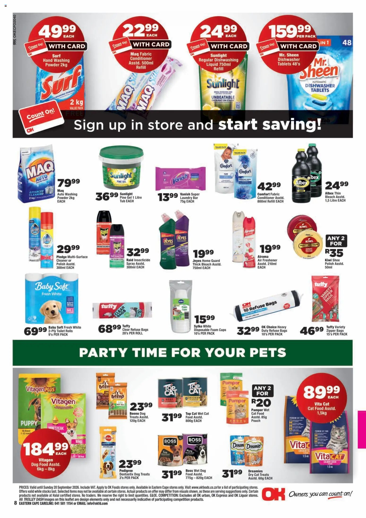 OK Foods - Eastern Cape - Specials