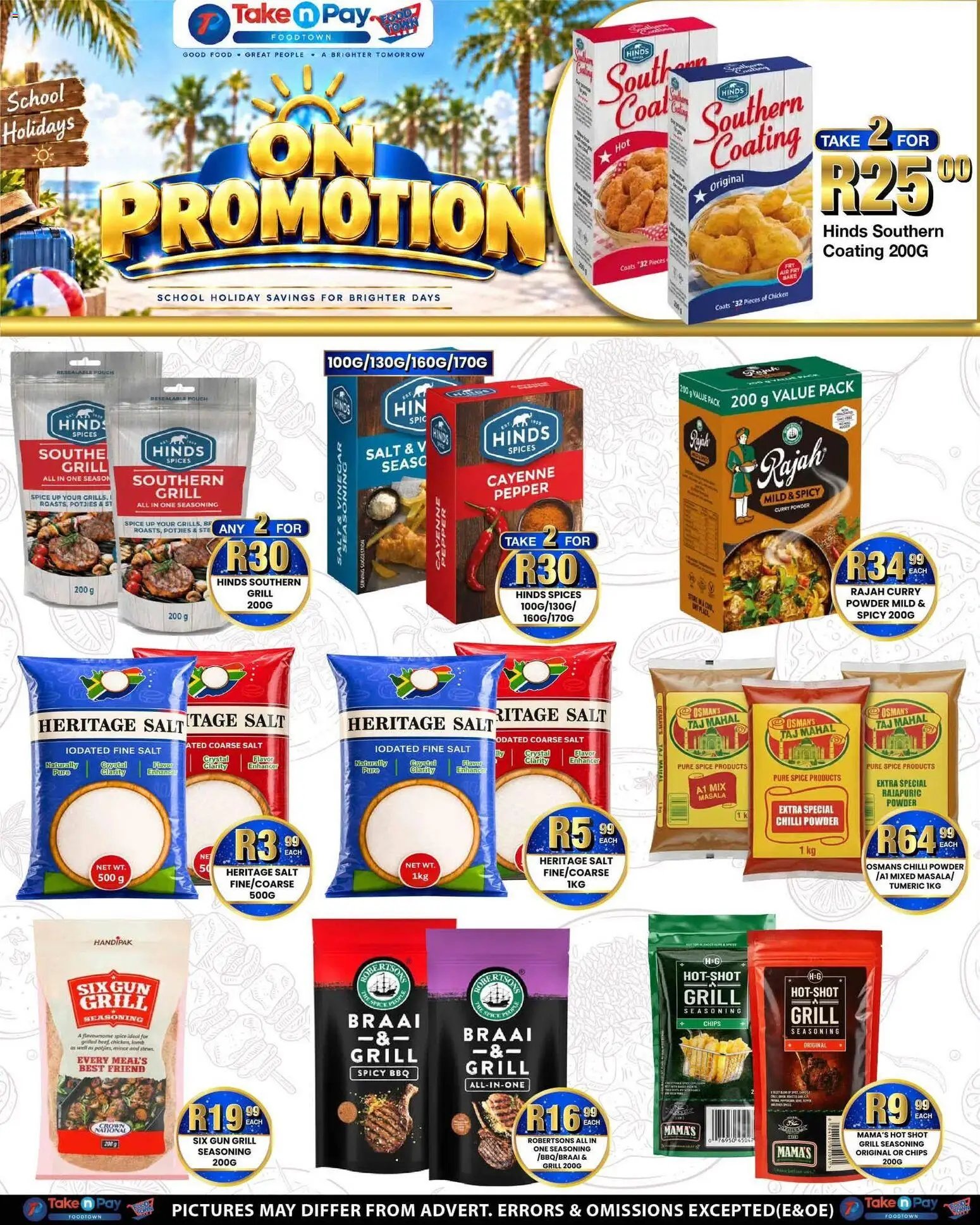 Take n Pay Specials