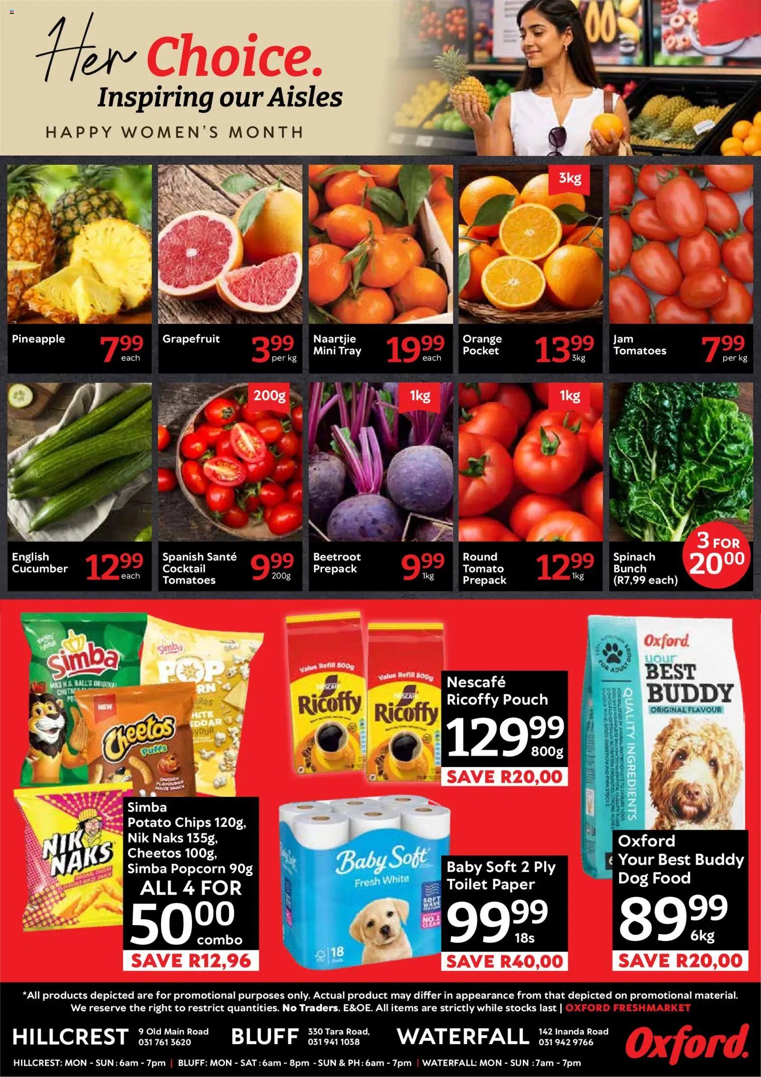 Oxford Freshmarket Price Drop