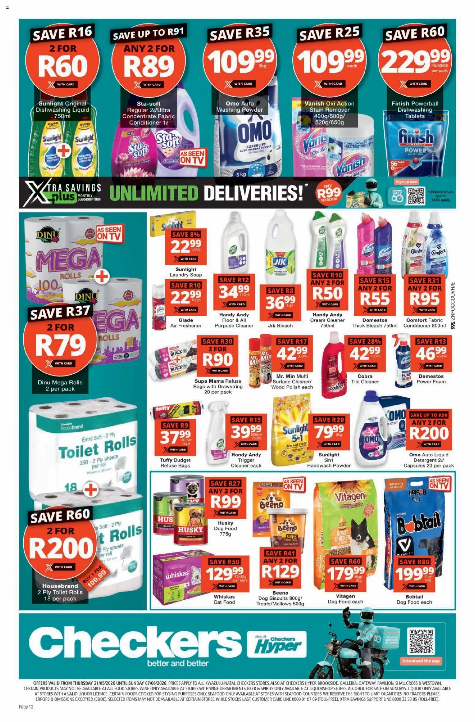 Checkers Specials