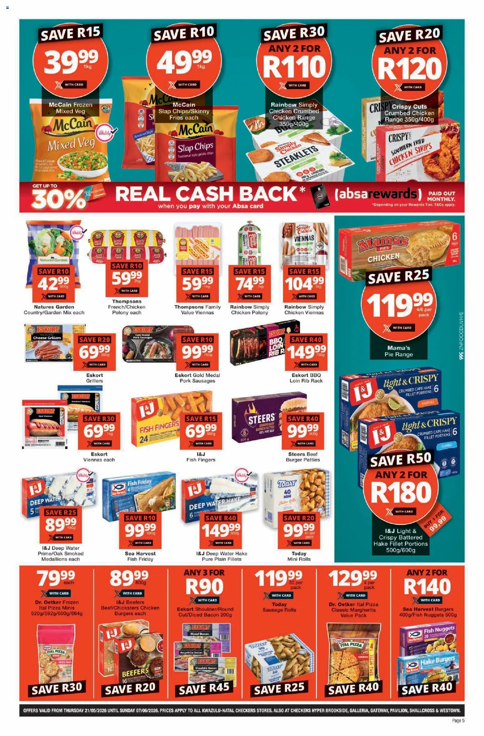 Checkers Specials