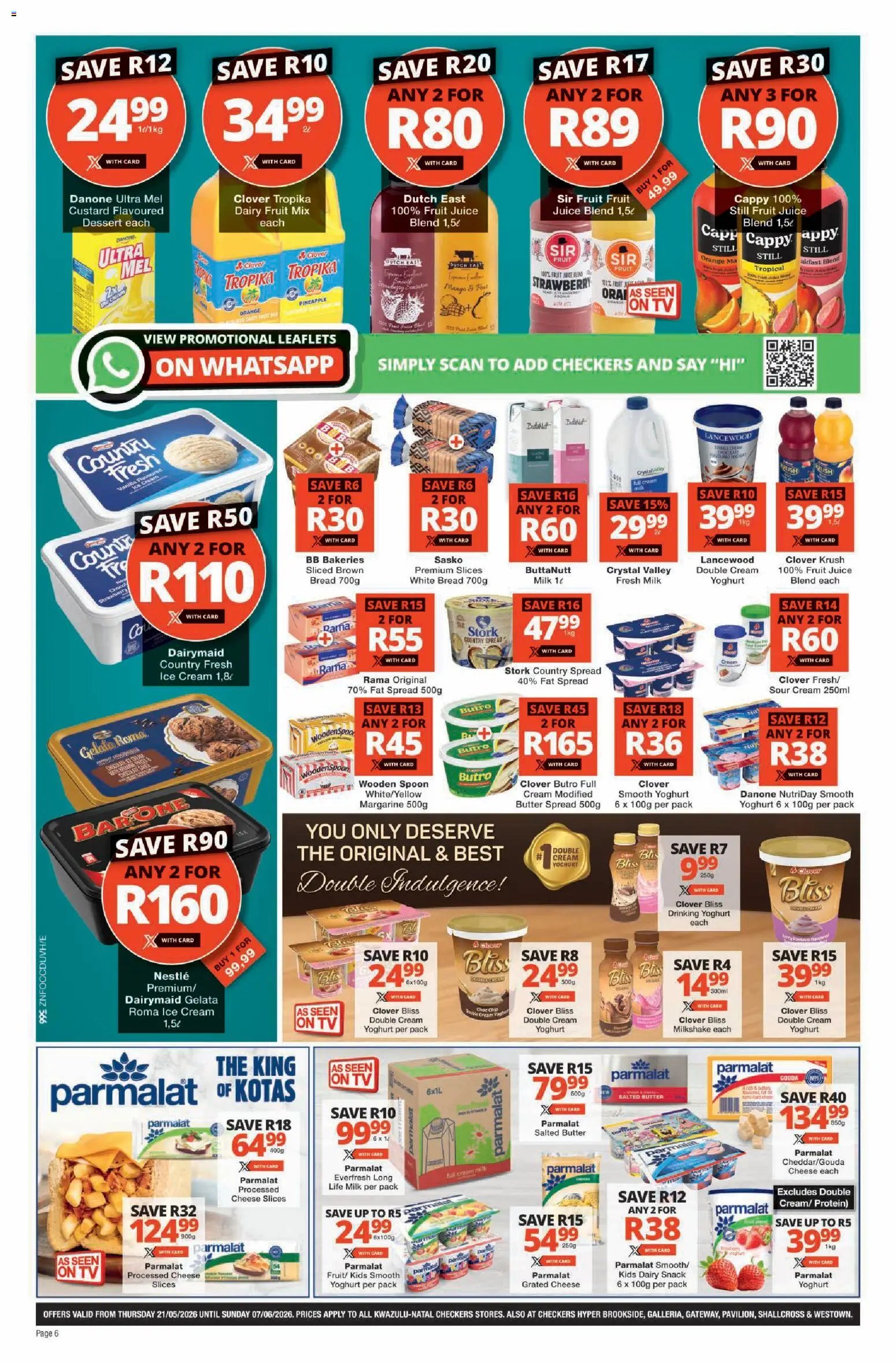 Checkers Specials