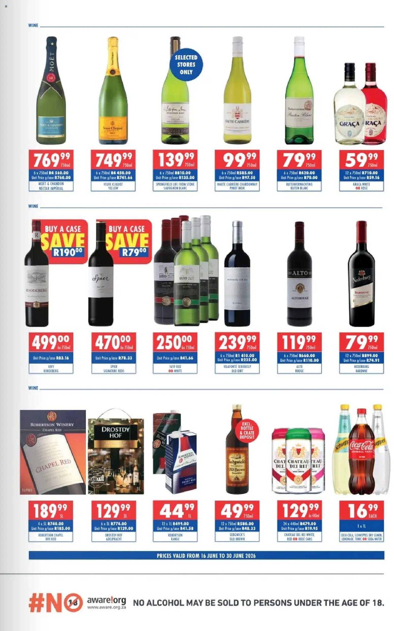 Ultra Liquors Liberty Liquors Specials