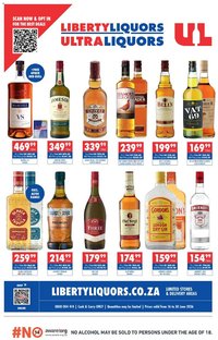 Ultra Liquors Liberty Liquors Specials