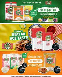 Super Save You Can’t Beat an ACE Taste!