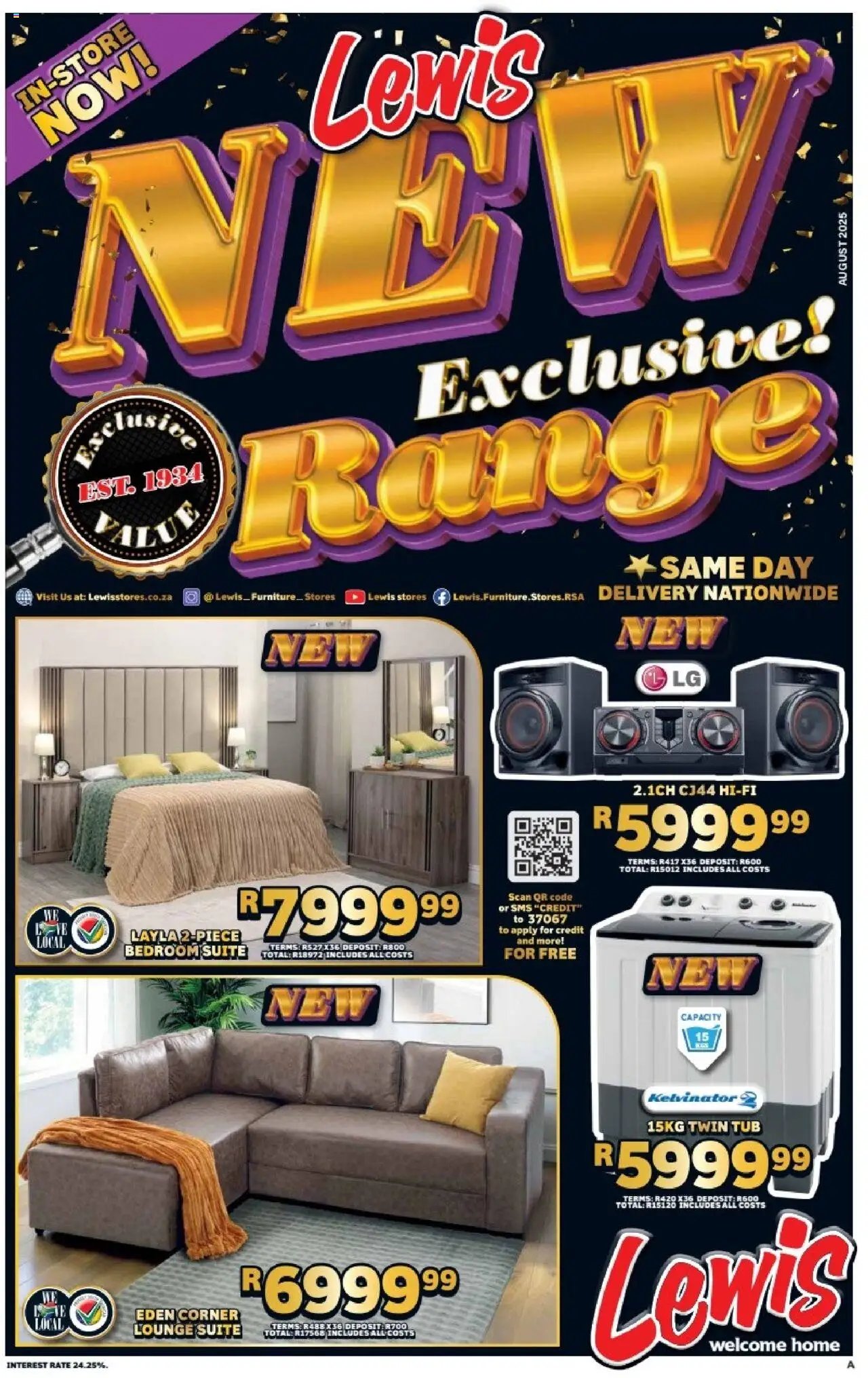Lewis Stores Specials (2025-08-11 - 2025-09-17) | 1