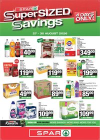 Superspar Super sized savings