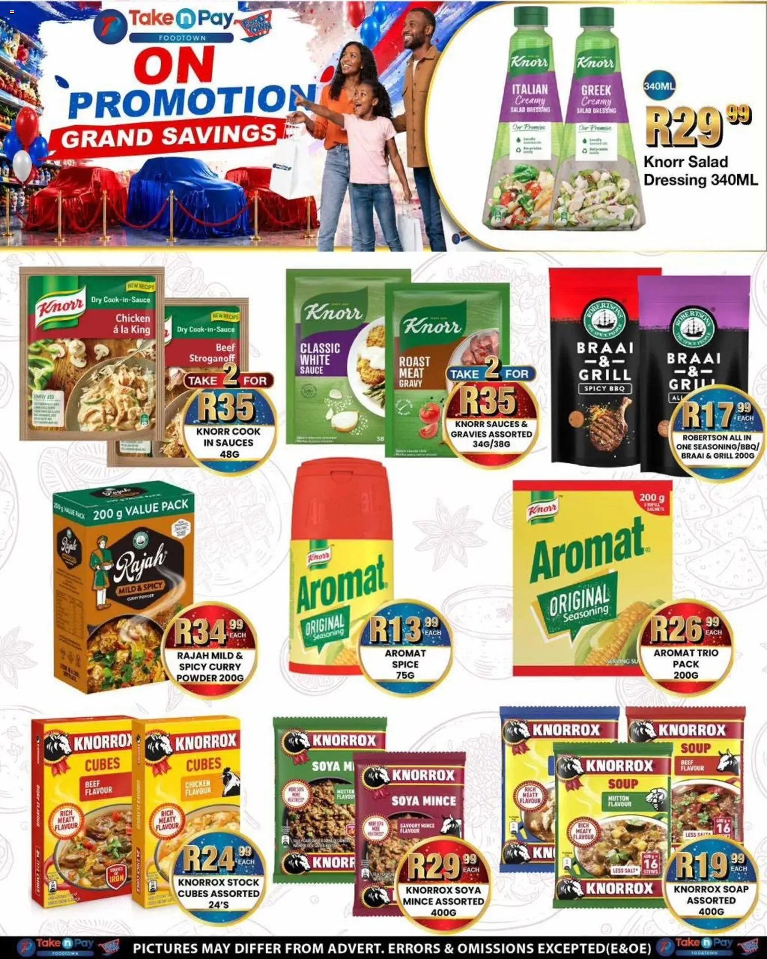 Take n Pay Specials
