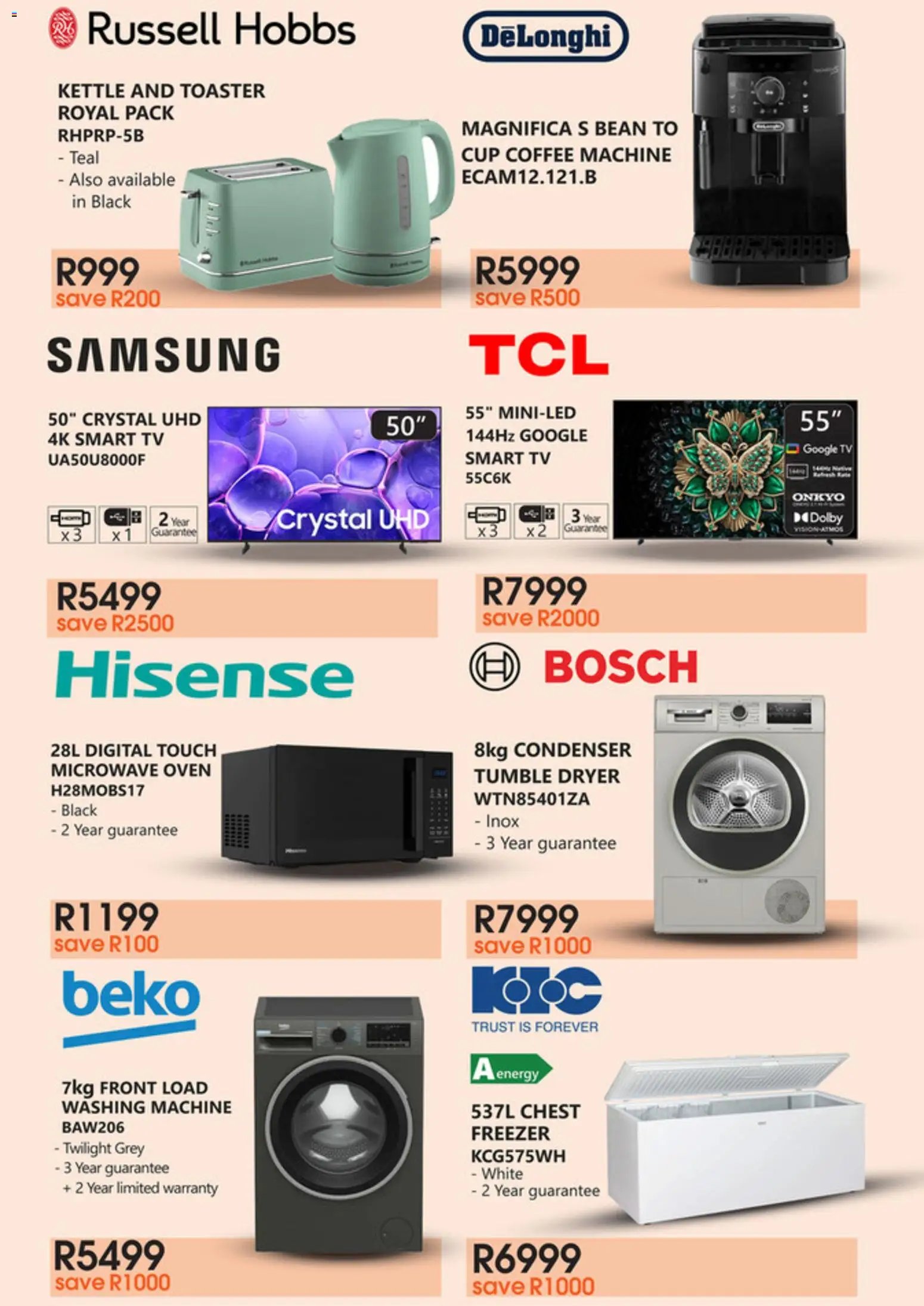 Tafelberg Furnishers Winter Warmers Deals