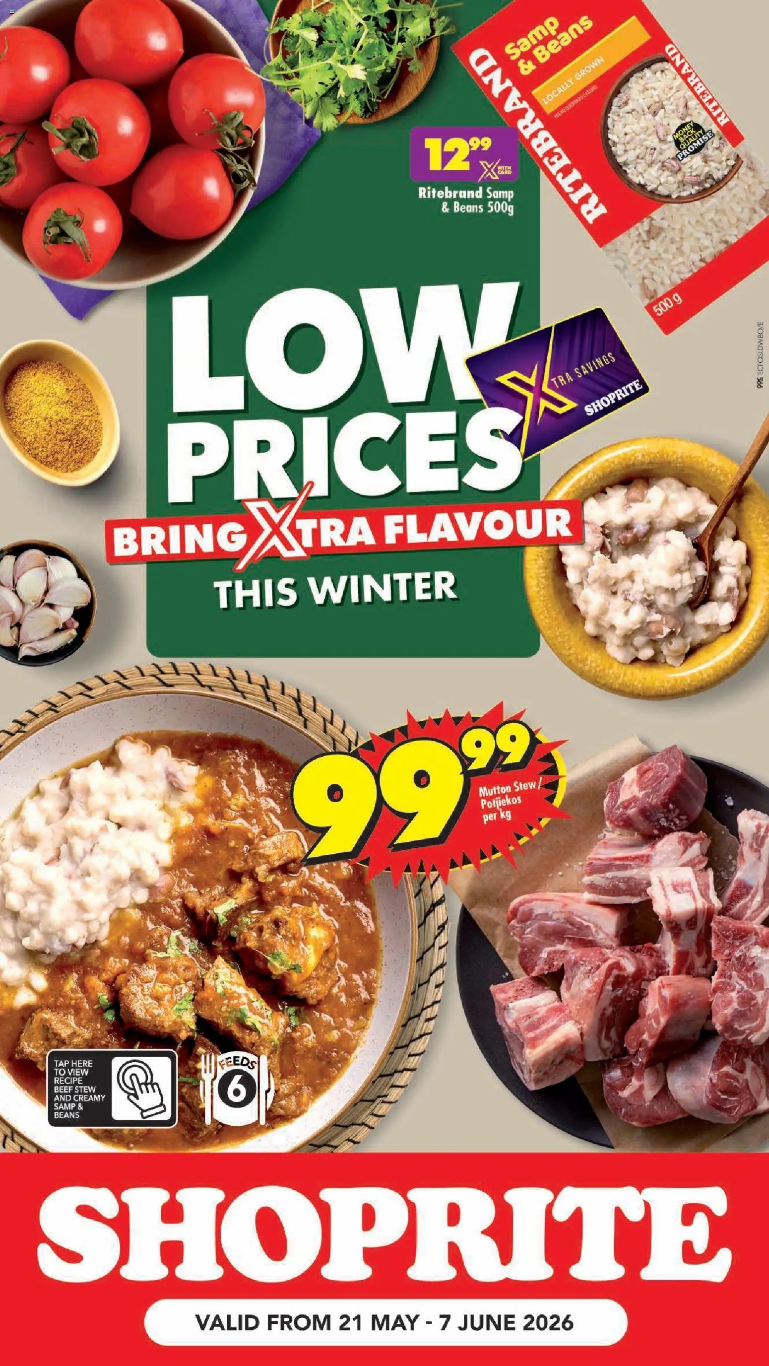 Shoprite - Eastern Cape - Affordable Winter Meals