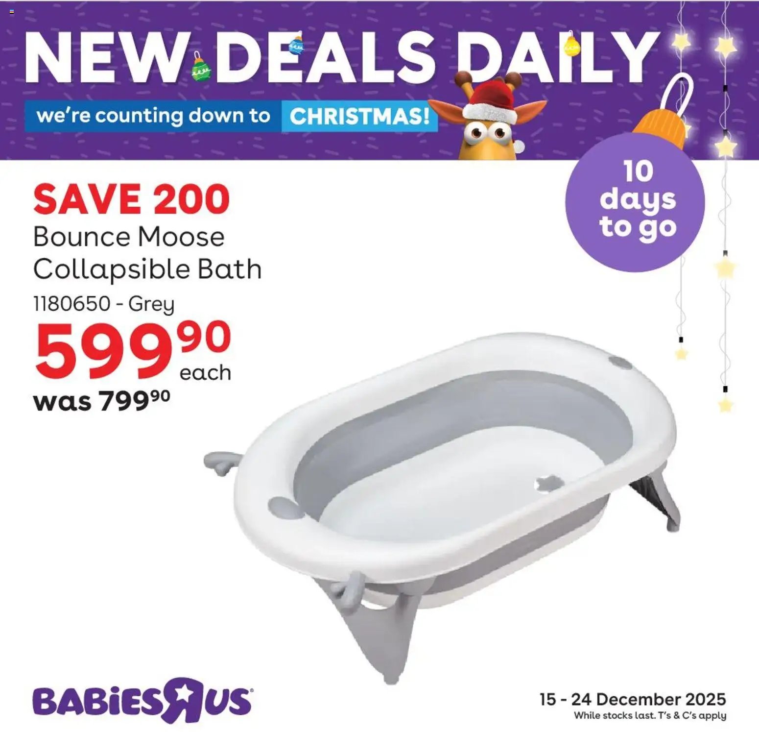 Babies R Us Day 10 of Christmas Deals  (2025-12-15 - 2025-12-24) | 3