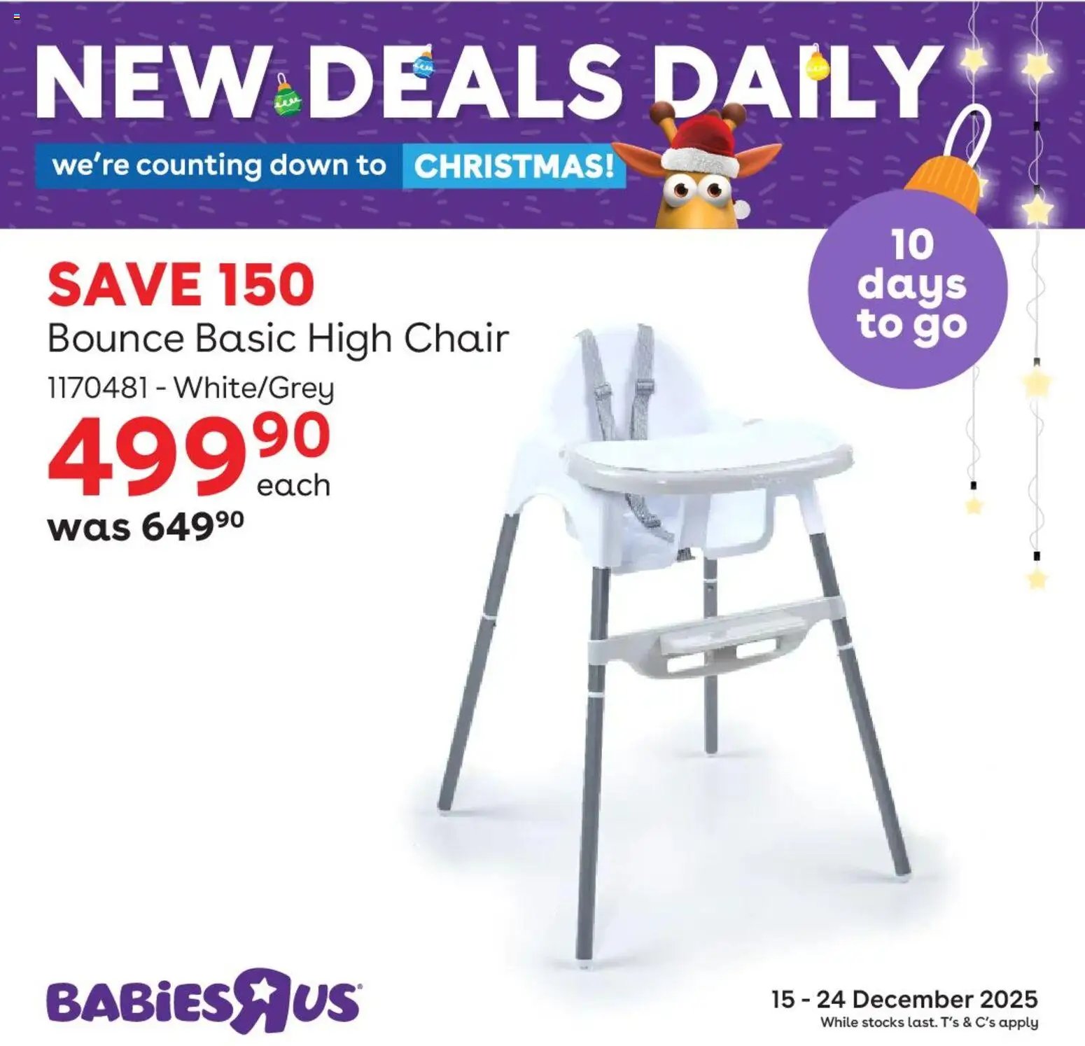 Babies R Us Day 10 of Christmas Deals  (2025-12-15 - 2025-12-24) | 4