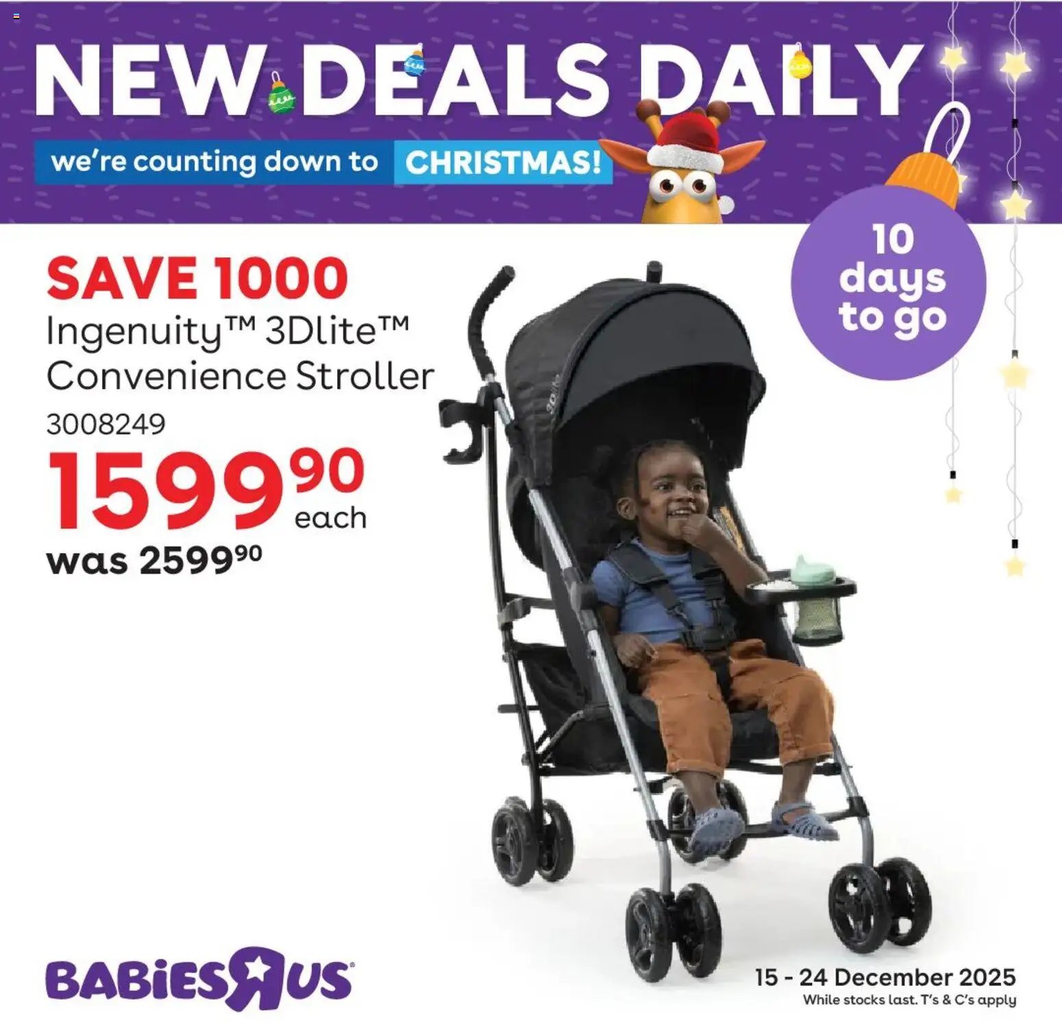 Babies R Us Day 10 of Christmas Deals  (2025-12-15 - 2025-12-24) | 5