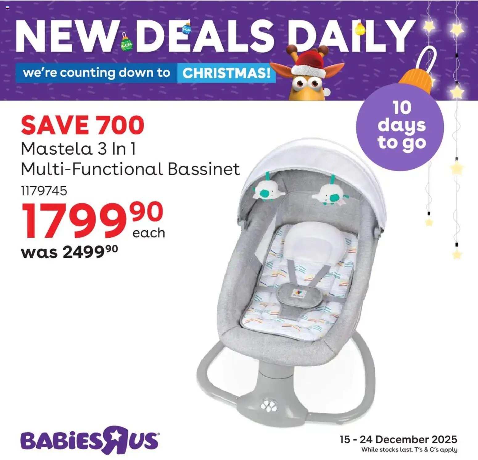 Babies R Us Day 10 of Christmas Deals  (2025-12-15 - 2025-12-24) | 6