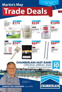 Chamberlain Specials