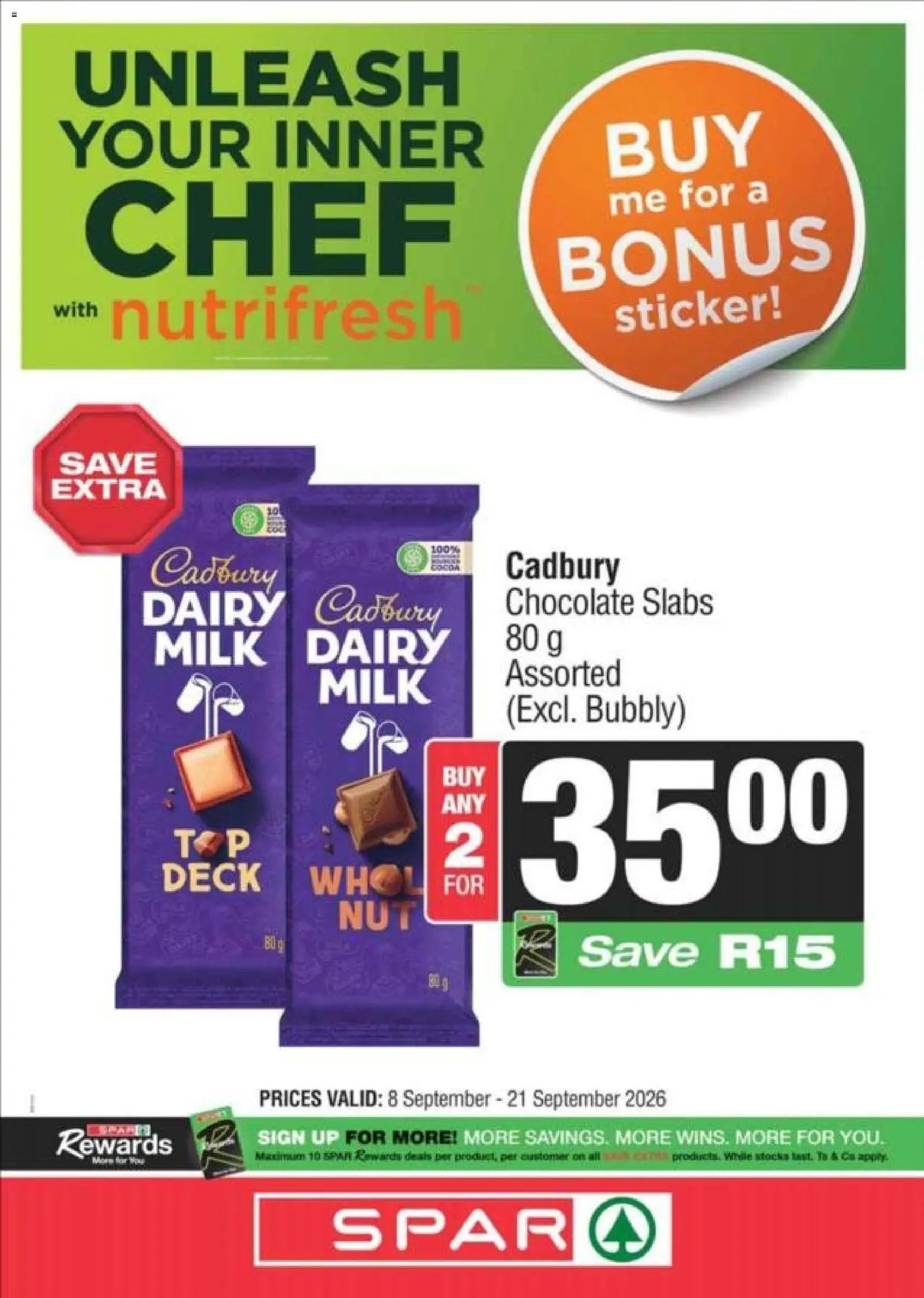 KWIKSPAR Specials