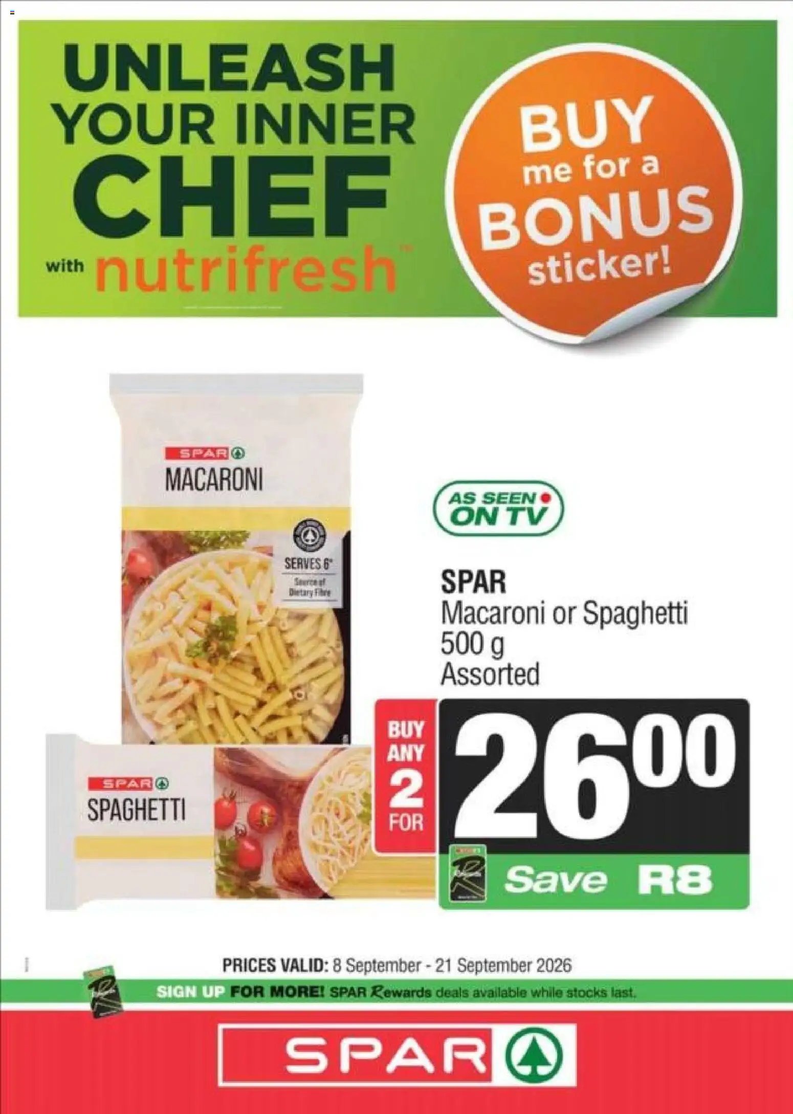 KWIKSPAR Specials
