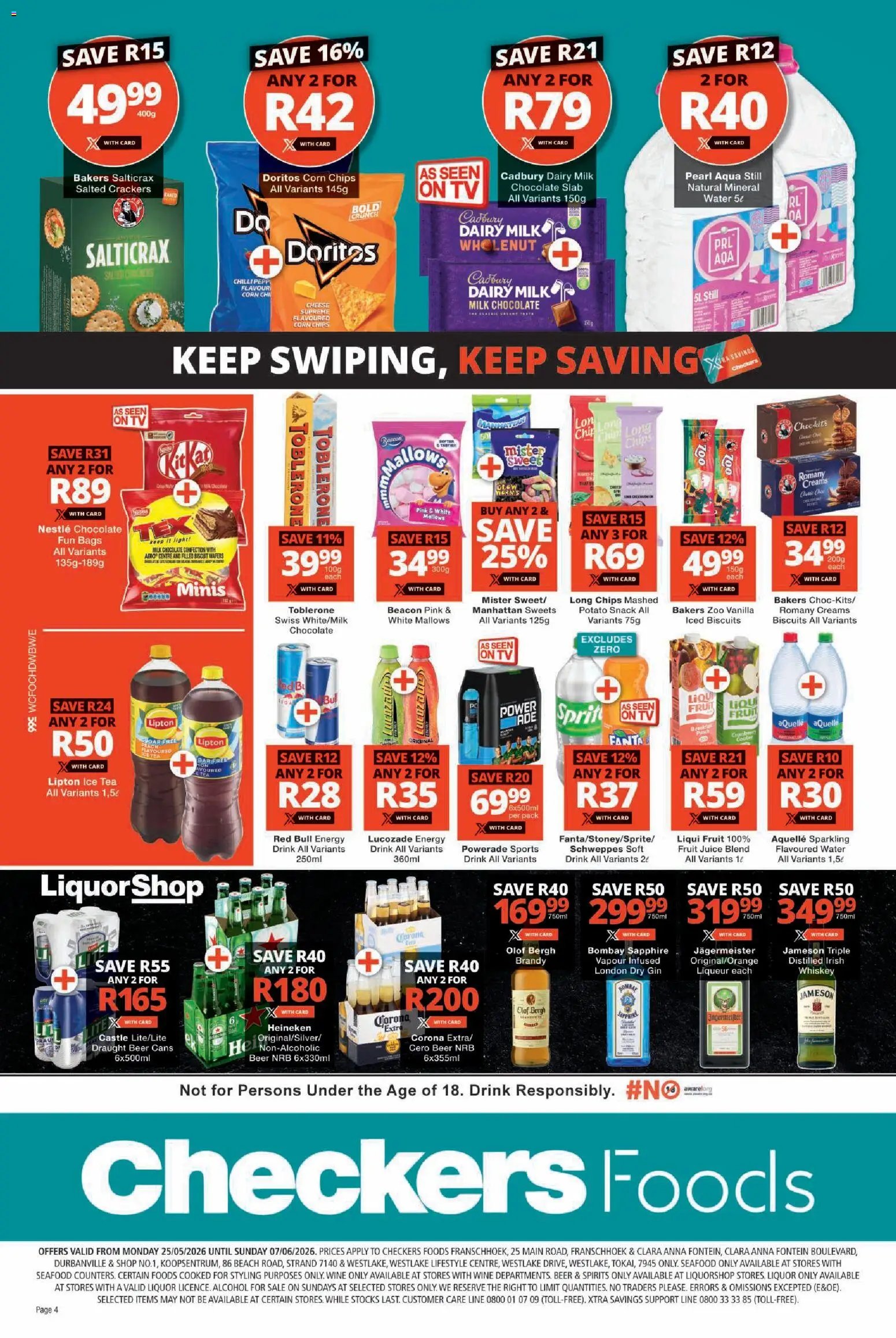Checkers - Western Cape - Foods May Month-End Promotion