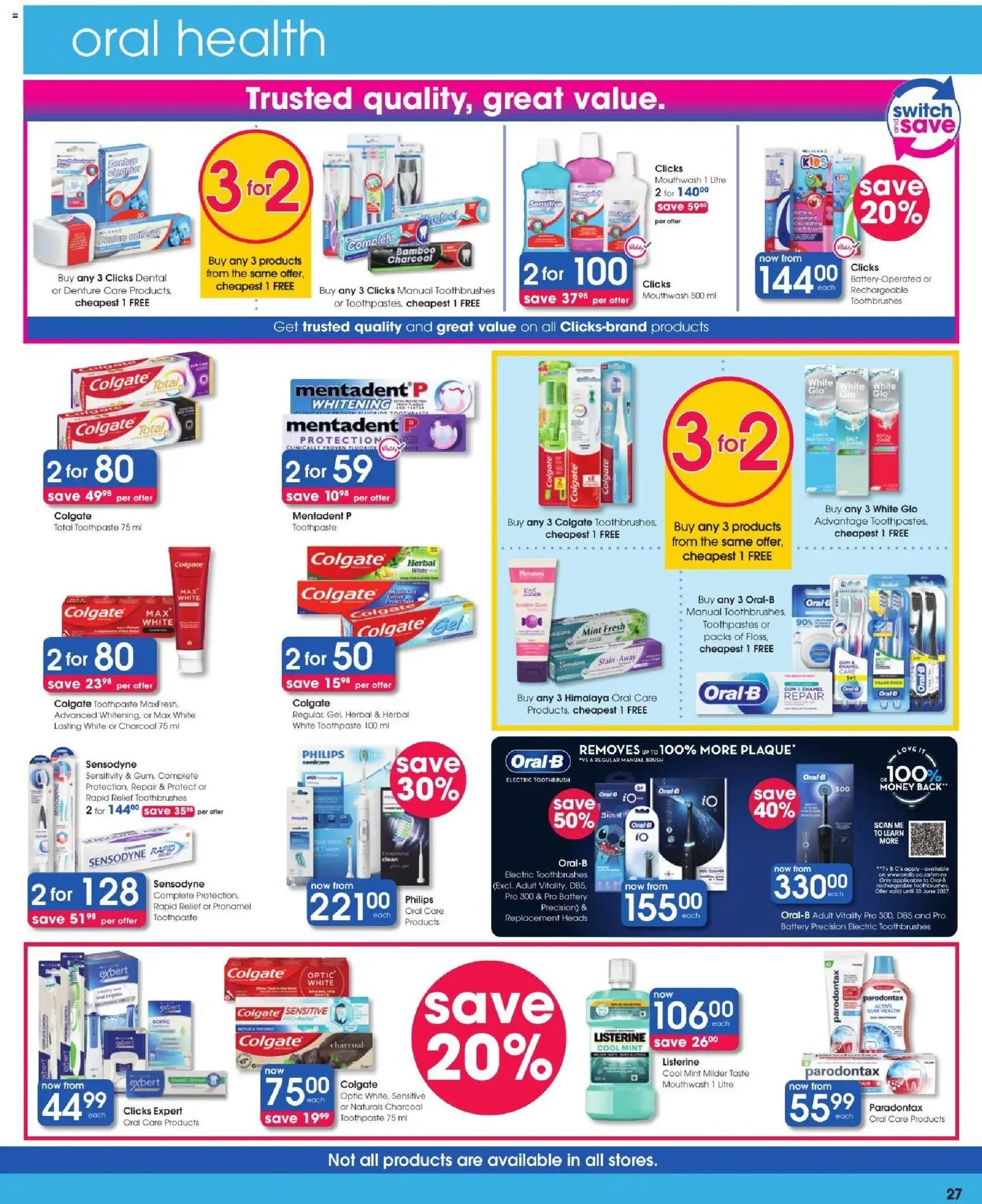 Clicks Specials