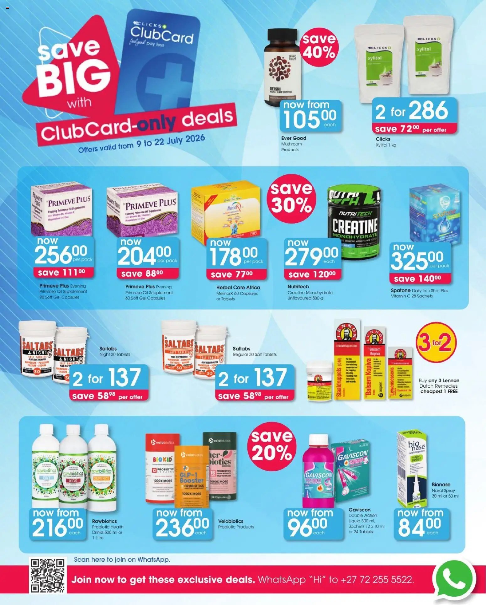 Clicks Specials