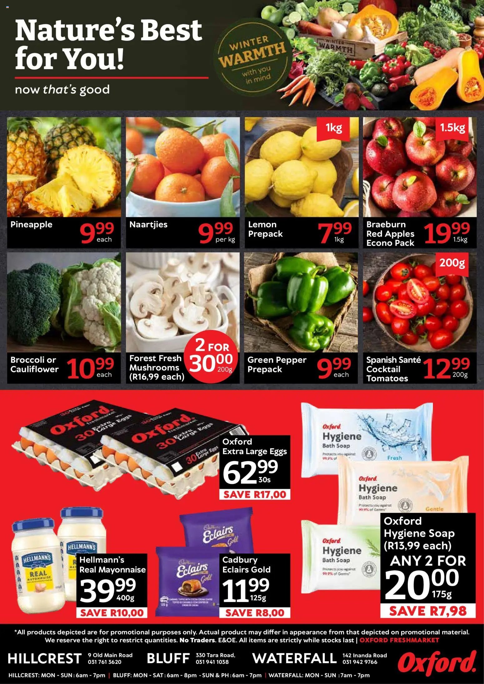 Oxford Freshmarket Price Drop