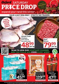 Oxford Freshmarket Price Drop