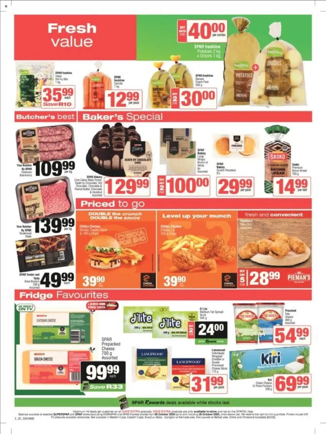 Superspar - Gauteng - Weekly Specials (2025-10-08 - 2025-10-20) | 2