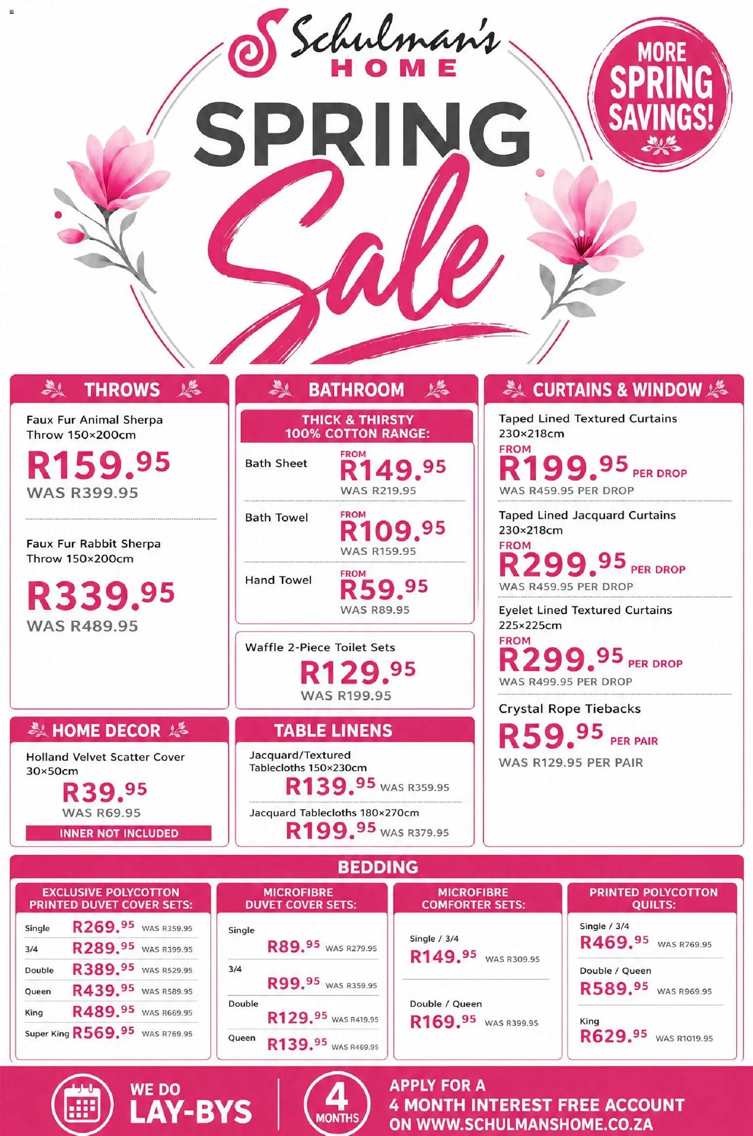 Schulman's Home Specials