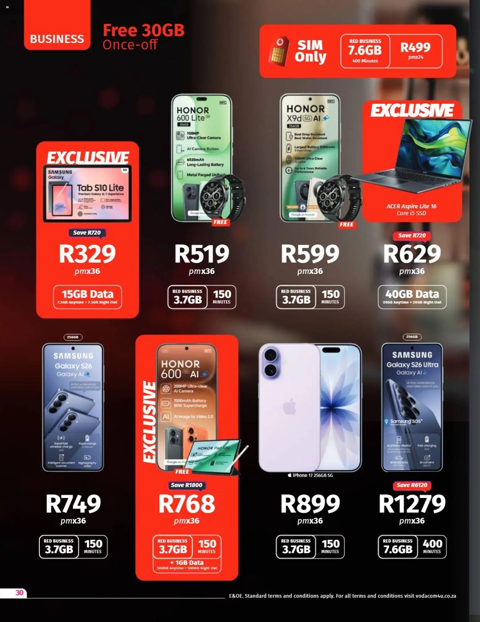 Vodacom Deals