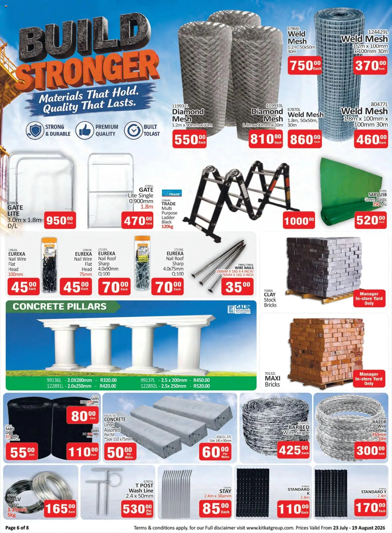 KIT KAT Cash & Carry - Buildmart Winter Meltdown - Hardware Deals