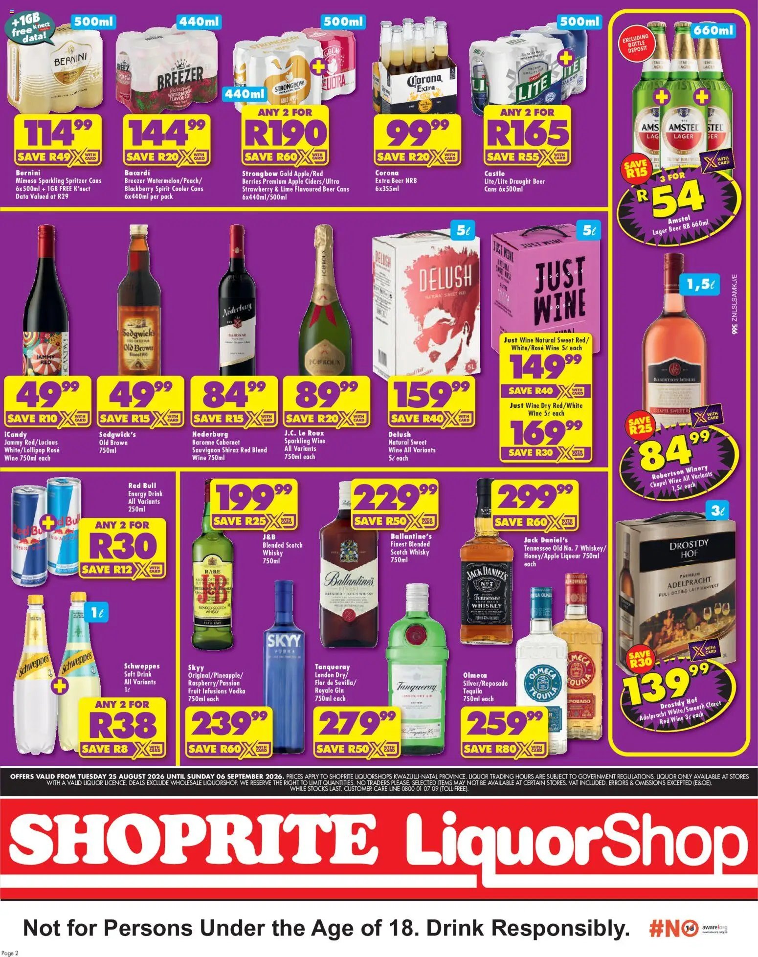 Shoprite - LiquorShop Major Deals