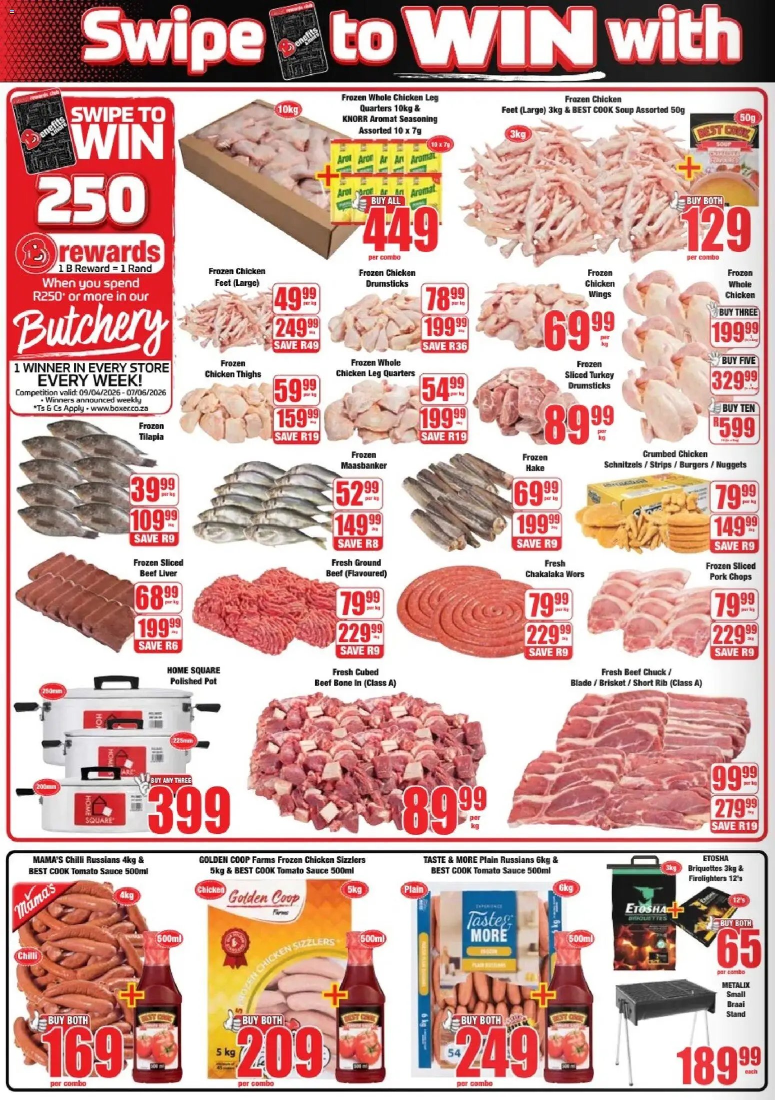 Boxer Gauteng Selected Stores - Specials