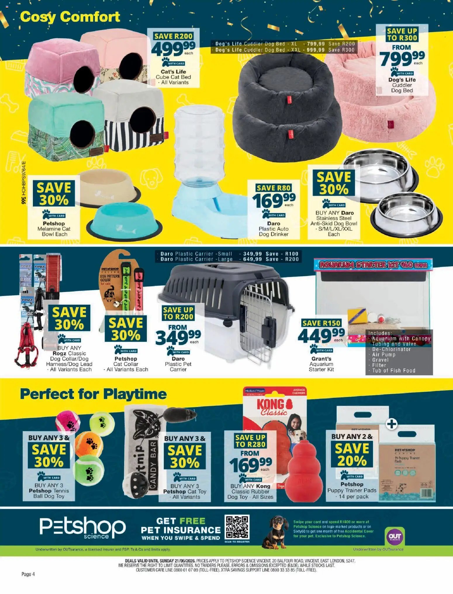 Checkers - Eastern Cape - Petshop Science Vincent Store Opening