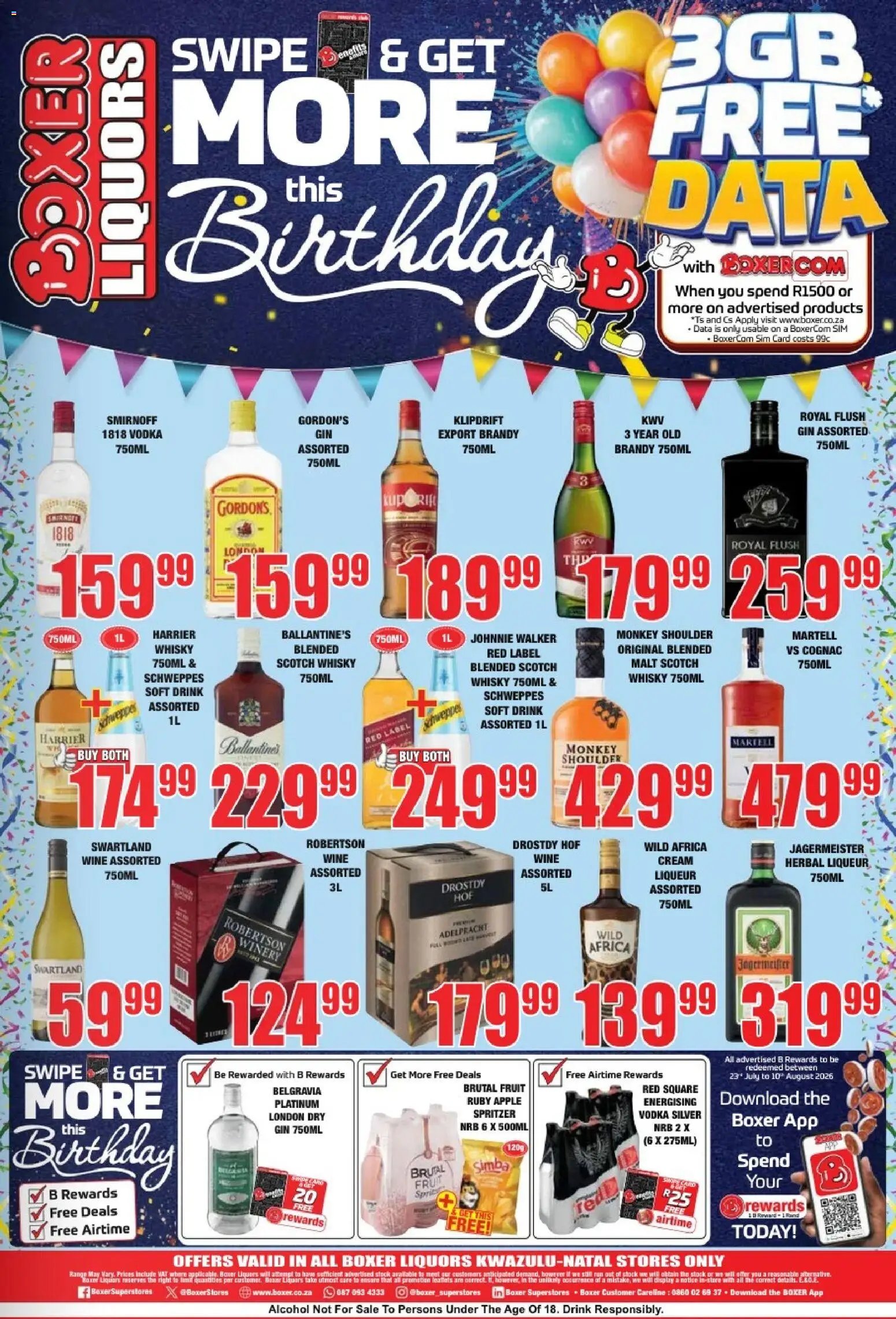Boxer Liquors