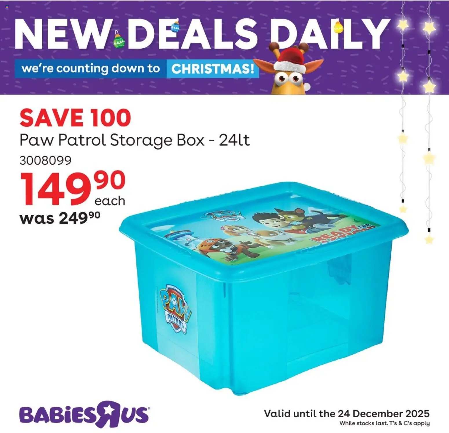 Babies R Us Day 7 of Christmas Deals (2025-12-18 - 2025-12-24) | 8